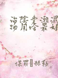 治阴囊潮湿的药物用啥最好