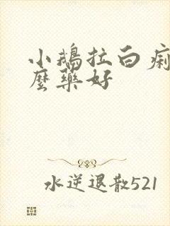 小鹅拉白痢吃什么药好