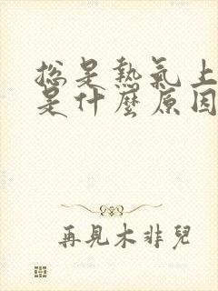 总是热气上火这是什么原因引起的