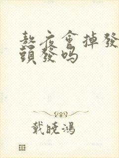 熬夜会掉发吗掉头发吗