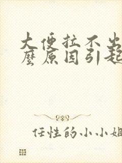 大便拉不出来什么原因引起的