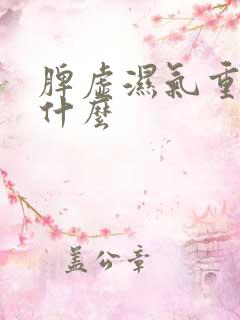 脾虚湿气重多吃什么