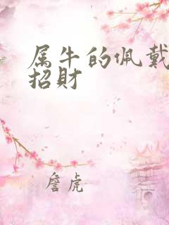 属牛的佩戴什么招财