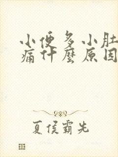 小便多小肚子胀痛什么原因