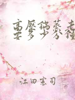 高压锅蒸老母鸡要多少分钟