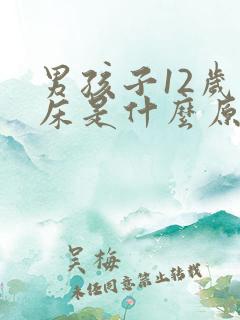 男孩子12岁尿床是什么原因造成的