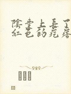 阴囊上长了很多红色的疙瘩很痒怎么回事