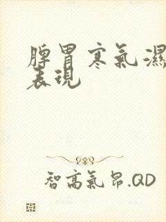 脾胃寒气湿气重表现