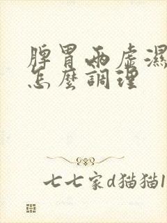 脾胃两虚湿气重怎么调理