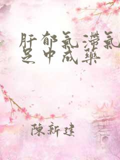 肝郁气滞气血不足中成药