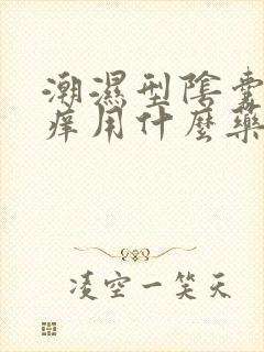 潮湿型阴囊长瘙痒用什么药