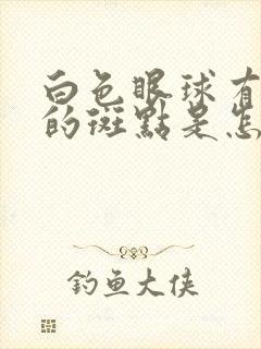 白色眼球有黑色的斑点是怎么回事