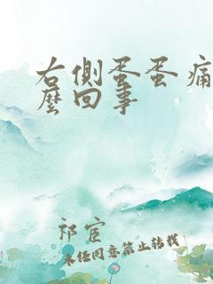 右侧蛋蛋痛是怎么回事