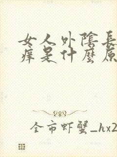 女人外阴长个包痒是什么原因