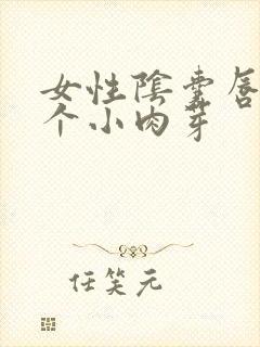 女性阴囊唇长了个小肉芽