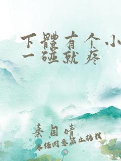 下体有个小疙瘩一碰就疼