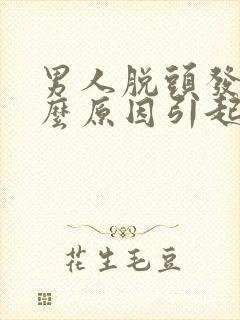 男人脱头发是什么原因引起的