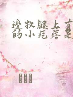 边牧腿上有结痂的小疙瘩是怎么回事