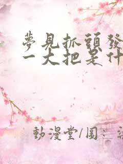 梦见抓头发掉了一大把是什么意思