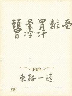 头晕胃难受想吐冒冷汗