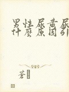 男性尿黄尿疼是什么原因引起的