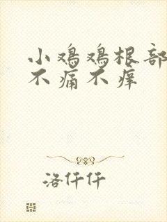 小鸡鸡根部疙瘩不痛不痒