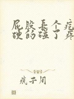 屁股长个疙瘩硬硬的碰了疼