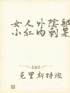 女人外阴那起了小红肉刺是什么原因