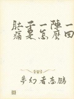 肚子一阵一阵的痛是怎么回事想拉屎