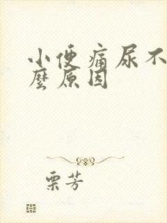 小便痛尿不尽什么原因