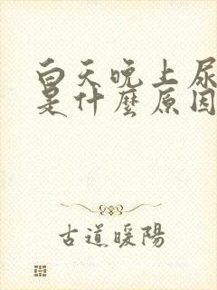 白天晚上尿频繁是什么原因