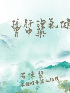 疏肝理气健脾和胃中药