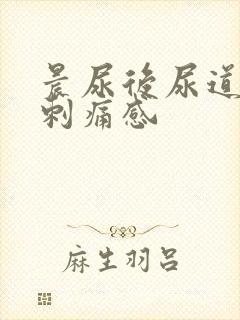 晨尿后尿道口有刺痛感