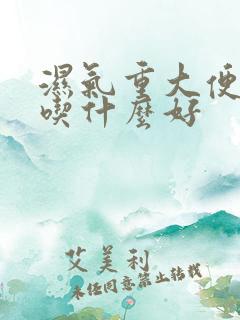 湿气重大便粘稠吃什么好