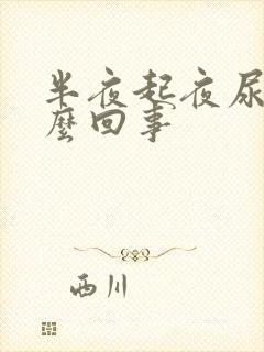 半夜起夜尿多怎么回事