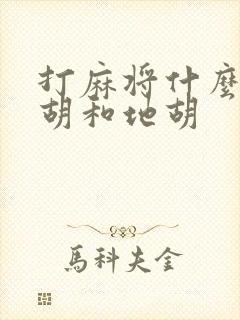 打麻将什么是天胡和地胡