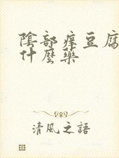 阴部痒豆腐渣用什么药