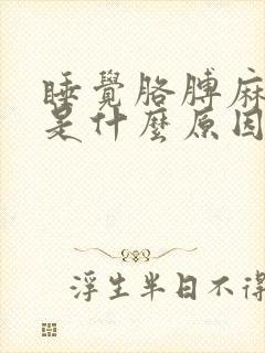 睡觉胳膊麻手麻是什么原因引起的