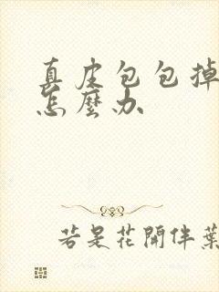 真皮包包掉皮了怎么办