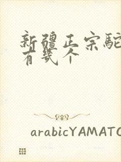 新疆正宗驼奶粉有几个