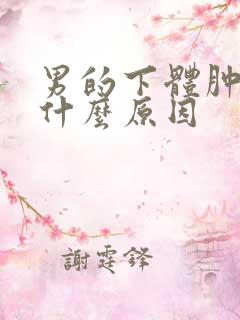 男的下体肿了是什么原因