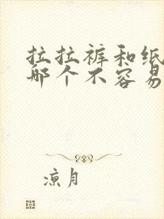 拉拉裤和纸尿裤哪个不容易漏尿