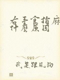 右手食指麻木是什么原因