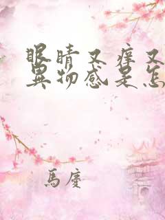 眼睛又痒又疼有异物感是怎么回事