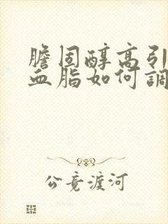 胆固醇高引发高血脂如何调理