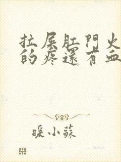 拉屎肛门火辣辣的疼还有血