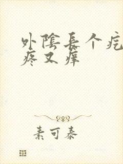 外阴长个疙瘩又疼又痒