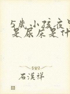 5岁小孩夜里老是尿床是什么原因