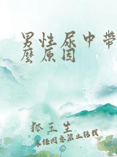 男性尿中带血什么原因