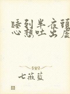 睡到半夜头晕恶心想吐出虚汗